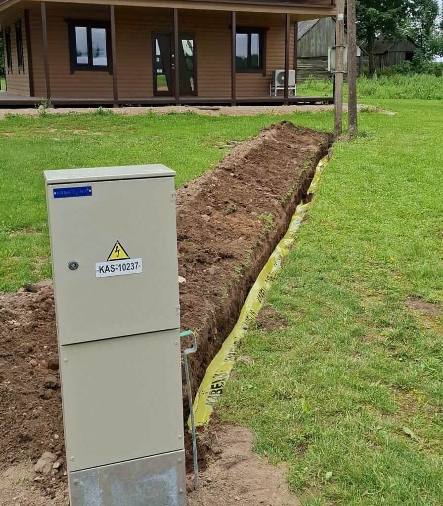 Elektros įvadas Utenos regione